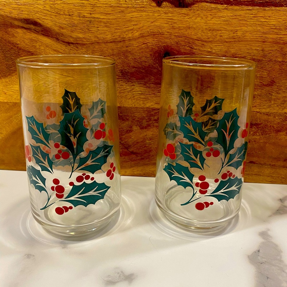 Vintage Crisa, drinking glasses